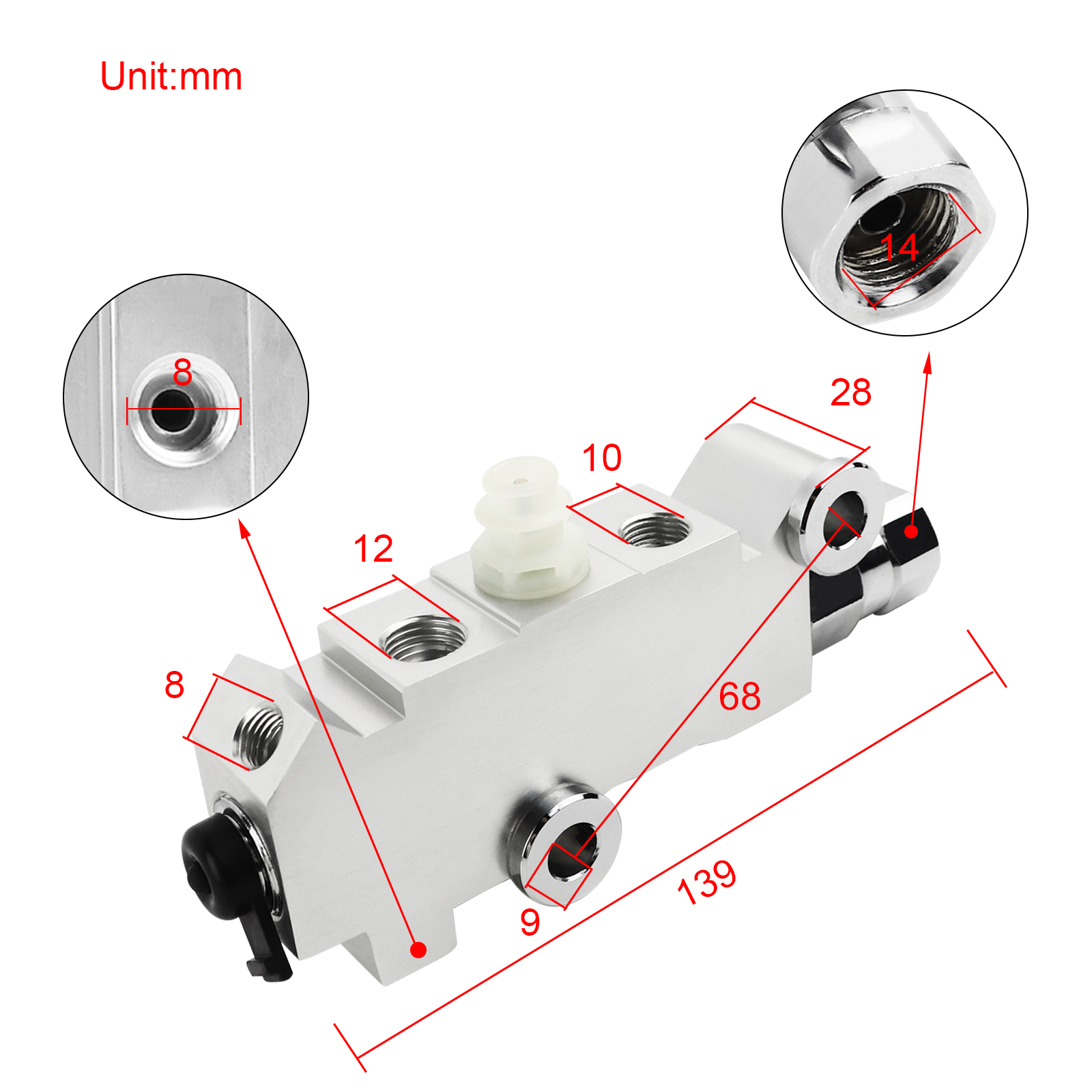 PV2 Brass Brake Proportioning  - Brake Drum Lathe review and price