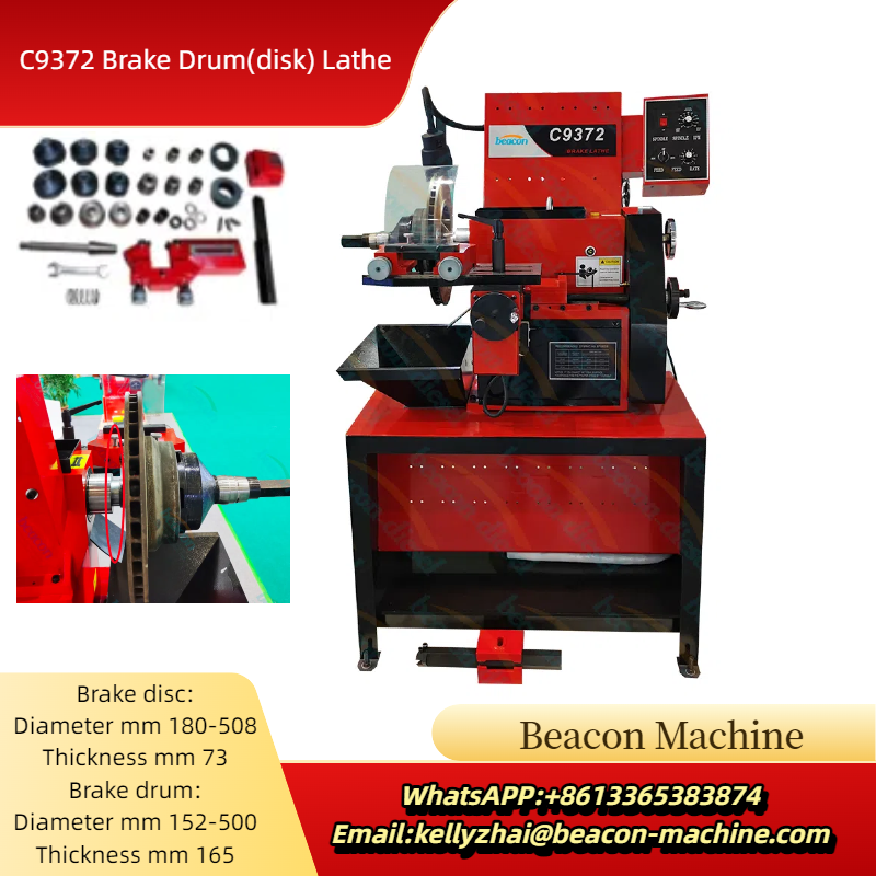Brake Lathe Machine C9372 Good - Brake Drum Lathe review and price